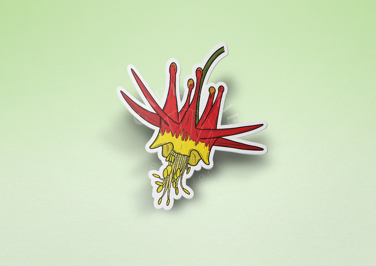 Western Columbine Vinyl Sticker - Chellekie Creations