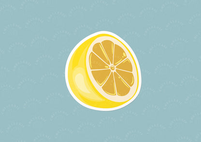 Lemon Vinyl Sticker - Chellekie Creations