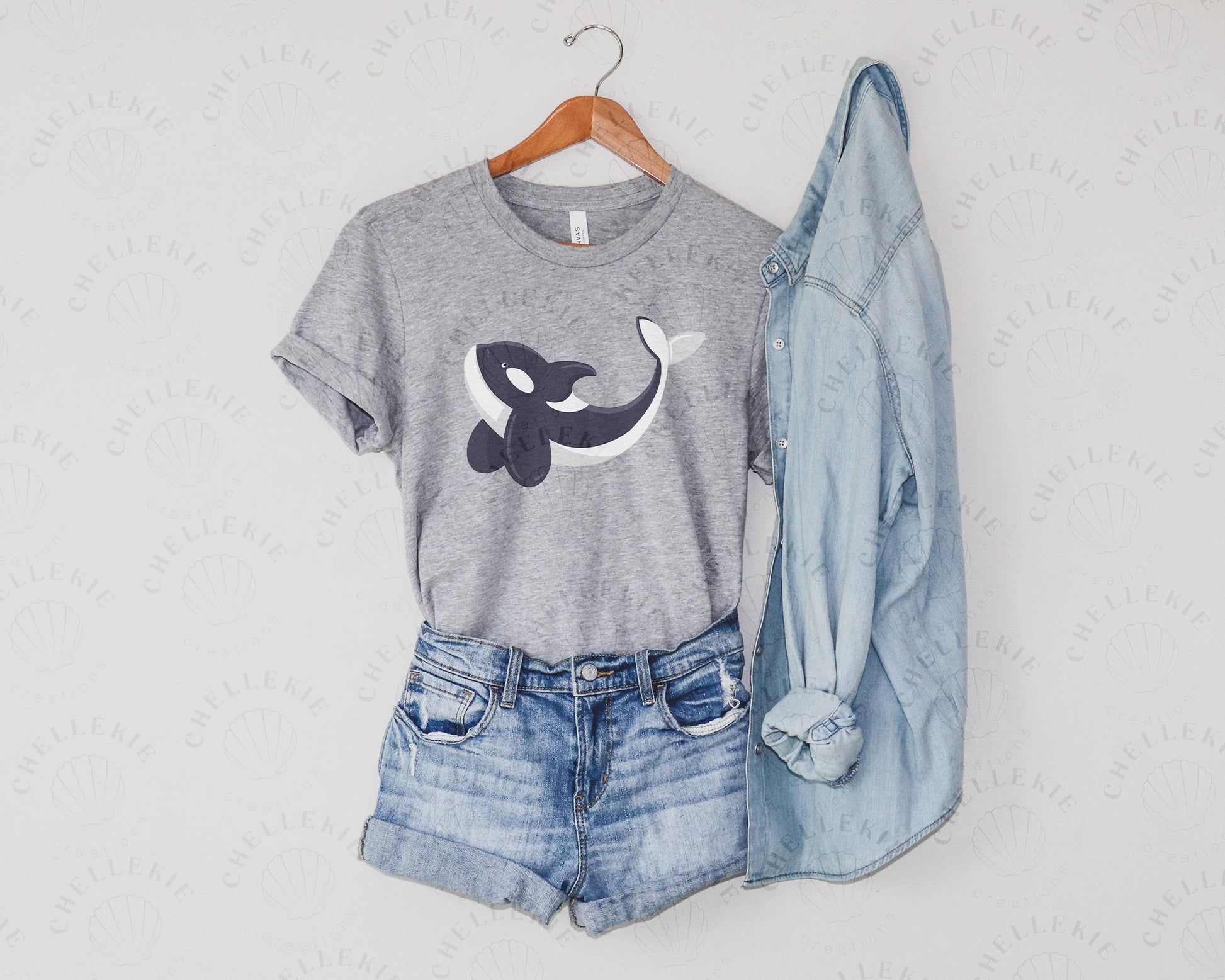 Orca Friend T-Shirt - Chellekie Creations