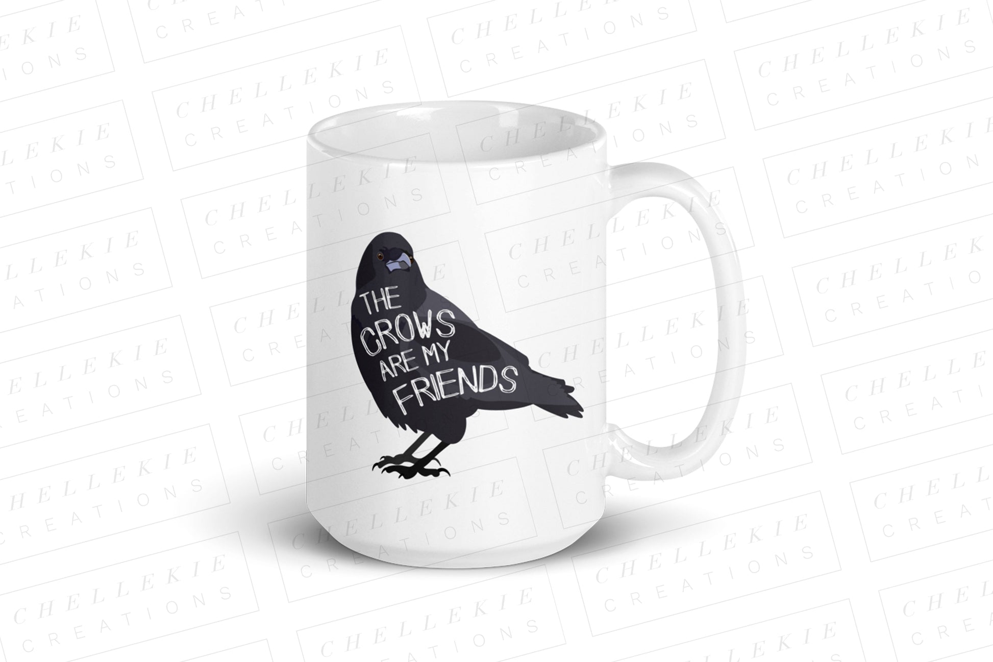 The Crows Are My Friends® Mug - Chellekie Creations