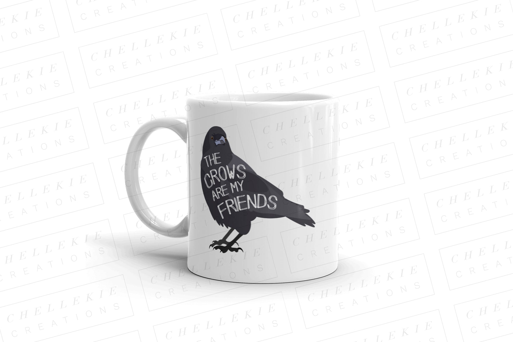 The Crows Are My Friends® Mug - Chellekie Creations