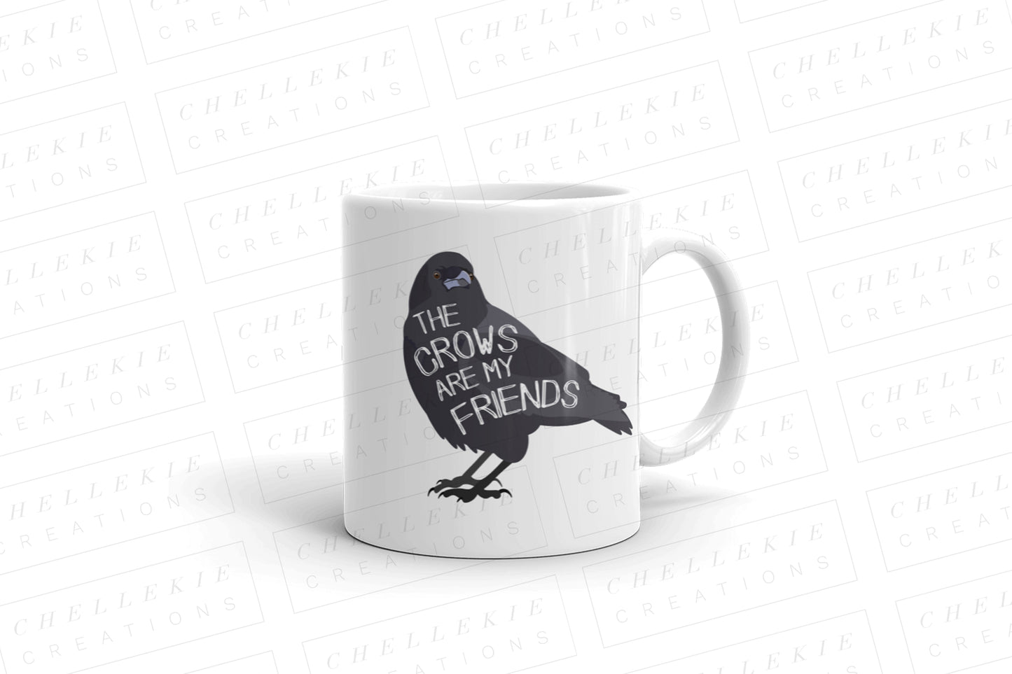 The Crows Are My Friends® Mug - Chellekie Creations